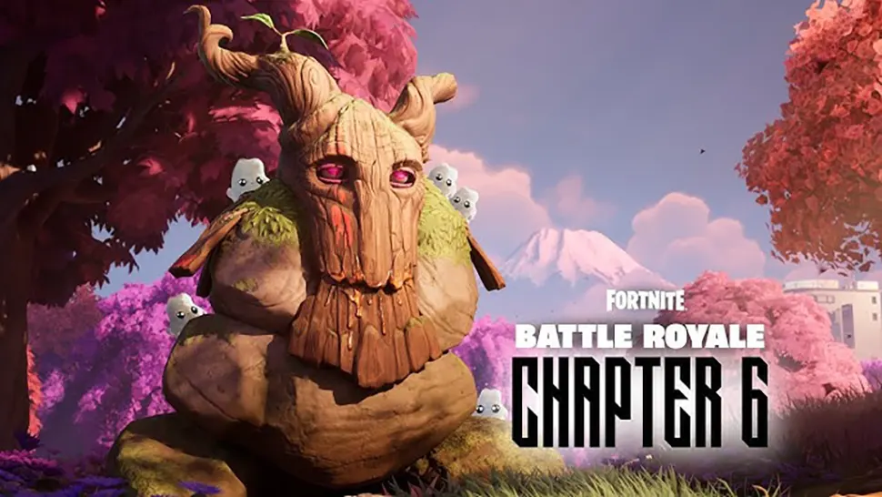 Годзилла и самурайские мечи в Fortnite Chapter 6