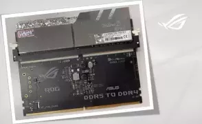 Asus разрабатывает карту адаптера DDR4 - DDR5