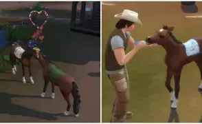 The Sims 4: Horse Ranch - Как завести жеребенка