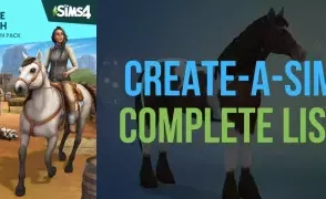 The Sims 4: Руководство по созданию Лошадиного ранчо в Create-A-Sim 