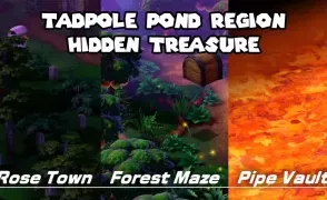 Super Mario RPG: Все скрытые сокровища в регионе Tadpole Pond