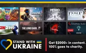 Получите 122 игры по цене одной в Pro-Ukraine Humble Bundle