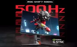 Nvidia анонсирует игровой монитор Asus Rog Swift 500Hz на Computex