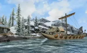 Фанат Skyrim воссоздал Dawnstar в Far Cry 5