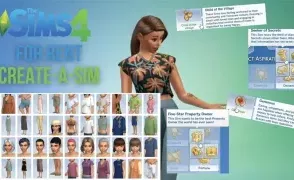 The Sims 4: For Rent - Руководство по Create-A-Sim (CAS)