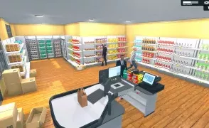 Supermarket Simulator - Советы: Как справиться с пополнением запасов и расстановкой товаров на полках