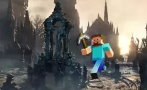 Minecraft сборка воссоздает Yharnam из Bloodborne в эпическом масштабе