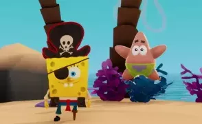 SpongeBob SquarePants: The Cosmic Shake - Местонахождение золотых дублонов в Pirate Goo Lagoon