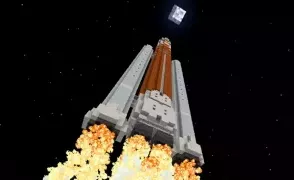 Новое DLC Minecraft Artemis позволяет игрокам построить свой собственный космический корабль