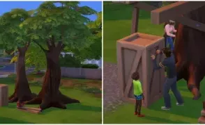 The Sims 4: Как построить дом на дереве